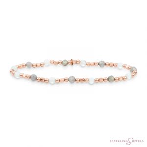 SB-RG-MIX-SQ04 Sparkling Jewels Armband