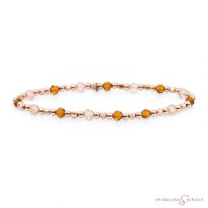 SB-RG-MIX-SQ05 Sparkling Jewels Armband