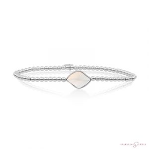 SB-S-3MM-BSG14 Sparkling Jewels Armband