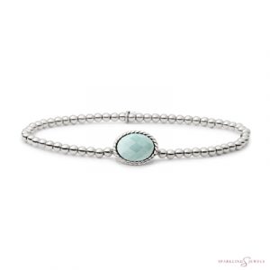 SB-S-3MM-TG12 Sparkling Jewels Armband