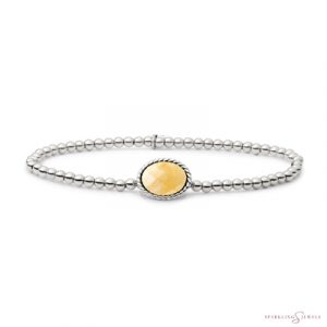 SB-S-3MM-TG30 Sparkling Jewels Armband