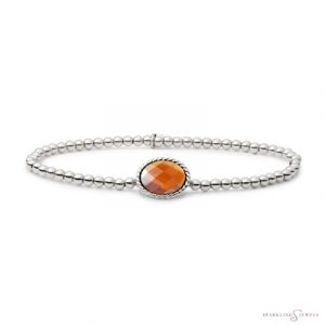 SB-S-3MM-TG38 Sparkling Jewels Armband