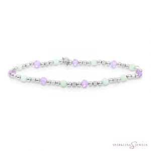 SB-S-MIX-SQ03 Sparkling Jewels Armband