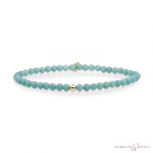 SBG-GEM12-ADD-4MM Sparkling Jewels Armband