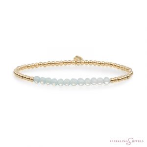 SBG-GEM14-3MM-LINE Sparkling Jewels Armband