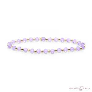 SBG-GEM41-3MM-MIX Sparkling Jewels Armband