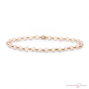 SBG-GEM42-3MM-MIX Sparkling Jewels Armband