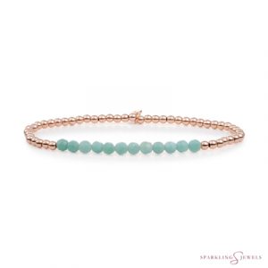 SBRG-GEM12-3MM-LINE Sparkling Jewels Armband