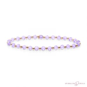SBRG-GEM41-3MM-MIX Sparkling Jewels Armband