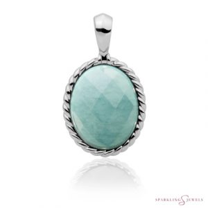 SP21-G12 Sparkling Jewels Pendant amazoniet