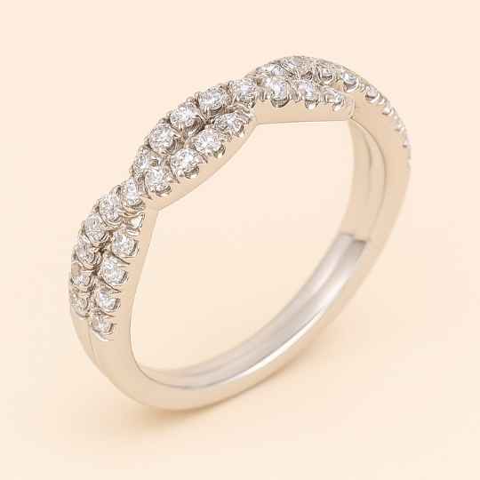 0-ET1013F Damesring WG - Afbeelding 2